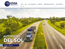 Tablet Screenshot of kma.com.co
